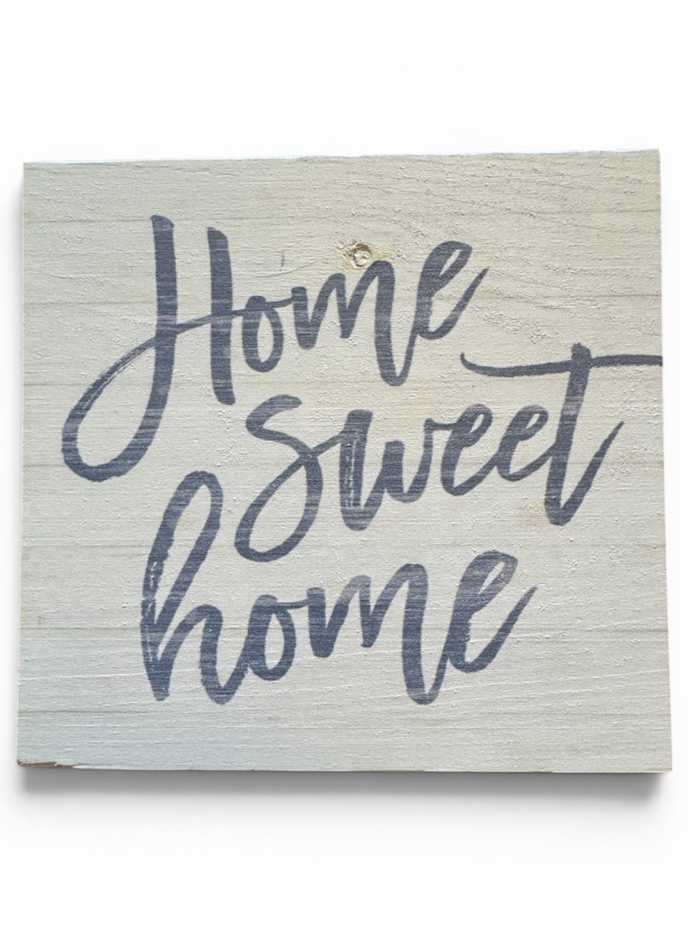 Home Sweet Home Wooden Block Sign